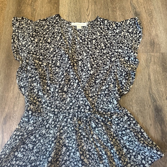 Monteau Los Angeles Flower print top - Picture 4 of 6